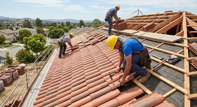 Clay Roof Installation in Alexandria, VA