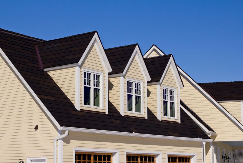 Dormer roofs add additional headroom and usable space