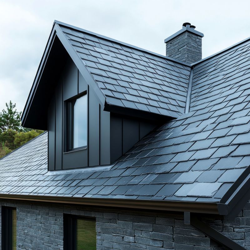 Dormer windows allow more natural light into upper floor